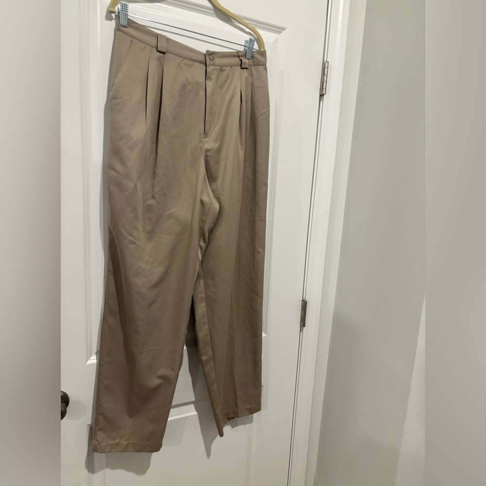 Vintage briggs cream trousers